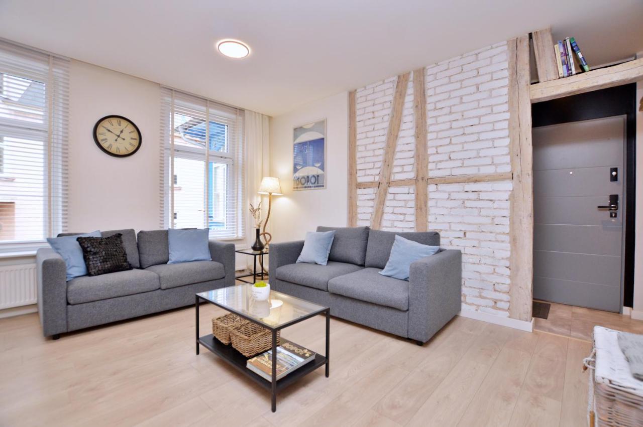 Victus Apartamenty, Apartament Veranda ソポト エクステリア 写真